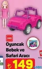 MGS OYUNCAK BEBEK VE SAFARİ ARACI